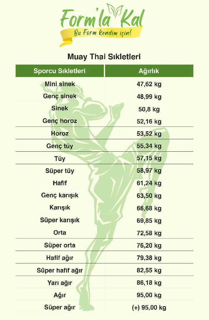 Muay Thai Sikletleri Nelerdir?